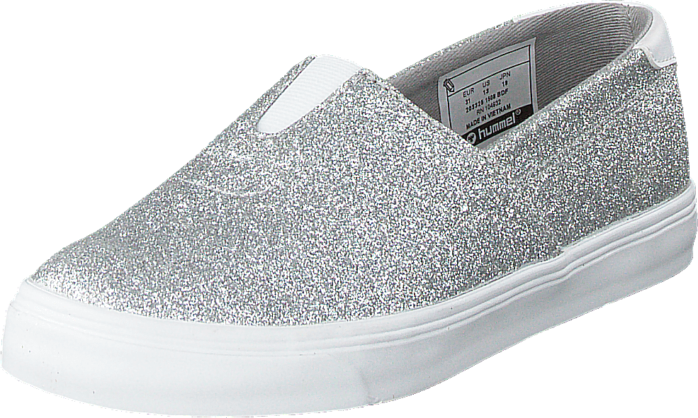 Slip-on Ballerina Glitter Jr Silver