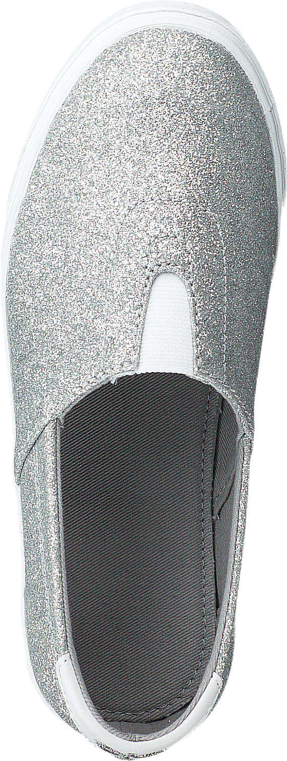 Slip-on Ballerina Glitter Jr Silver