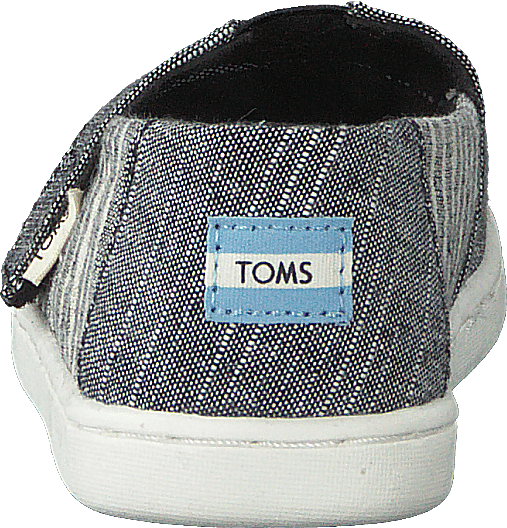 Schwarz Cabana Streifen Grau