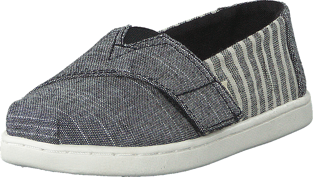 Schwarz Cabana Streifen Grau