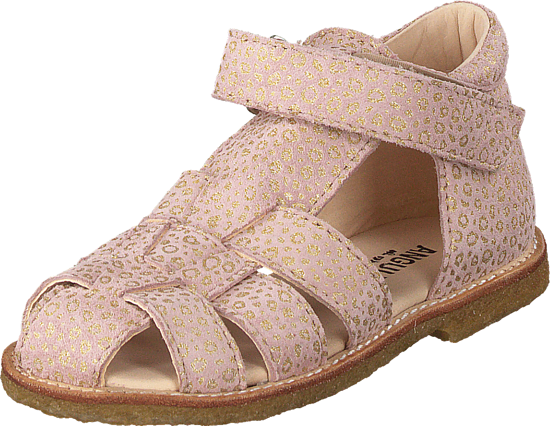 Fisherman Sandale mit Klettverschluss Powder Leopard