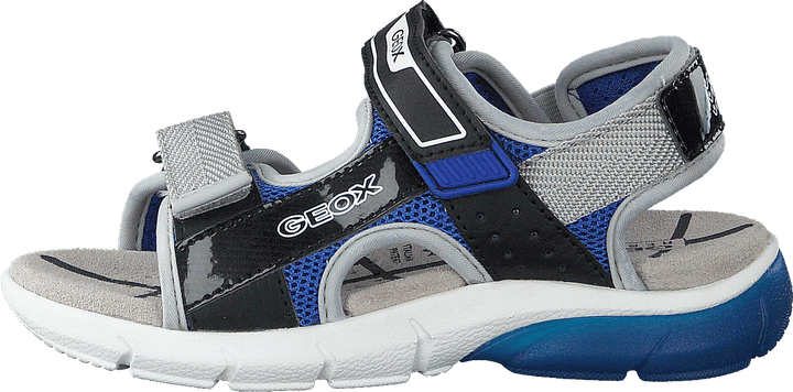 J Sandále Flexyper Bo Black/royal