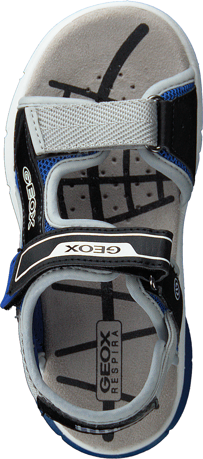 J Sandále Flexyper Bo Black/royal