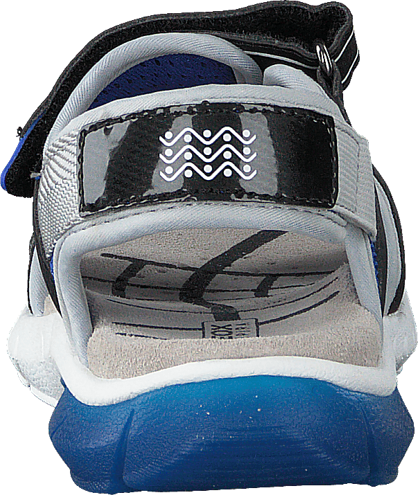 J Sandále Flexyper Bo Black/royal