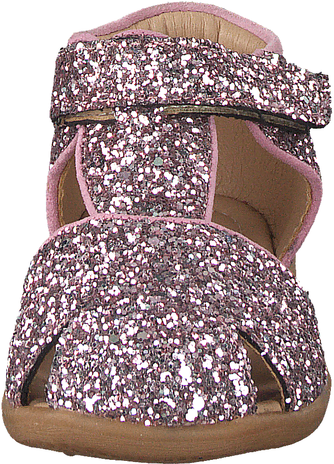 Sandale Schleife Rose