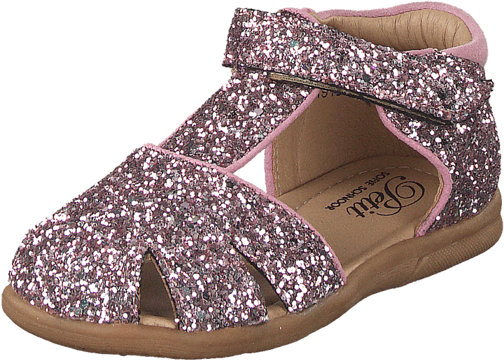 Sandale Schleife Rose