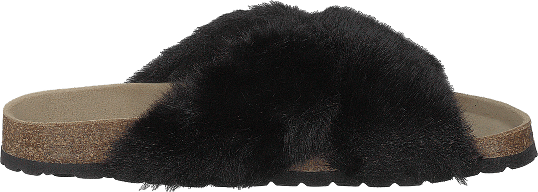 Pantoffel Blk - Schwarz