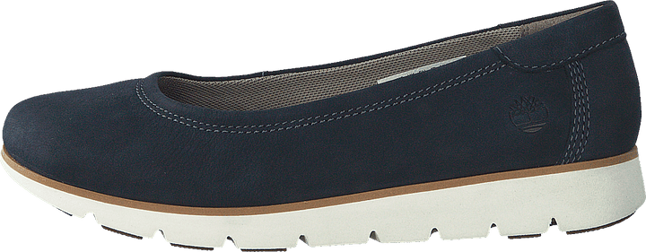 Ballerine Florence Air en nubuck bleu foncé