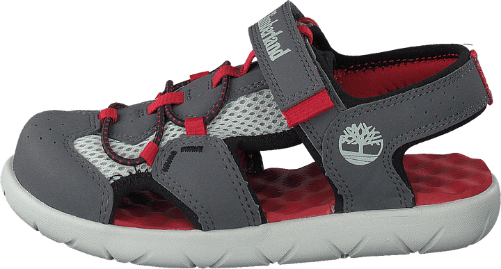 Perkins Row Fisherman Donkergrijs/Rood