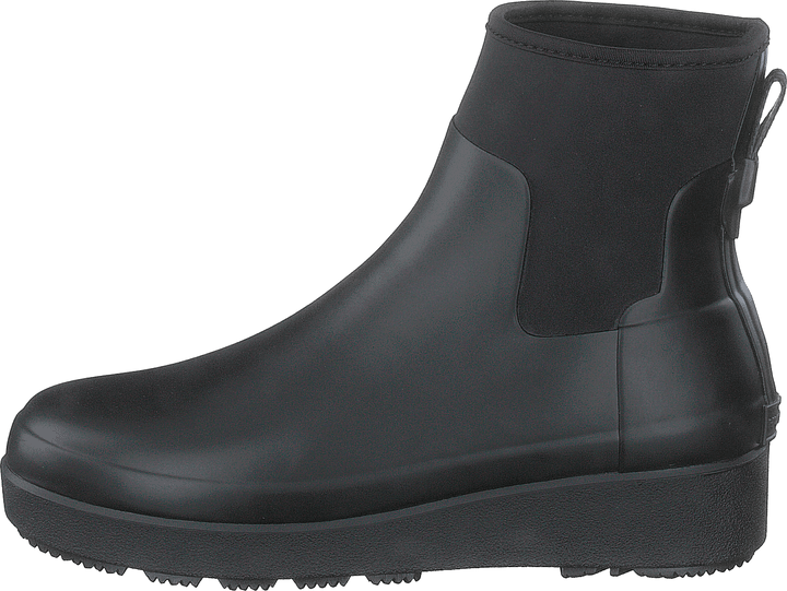 Baskets Chelsea Creeper raffinées pour femme, noires