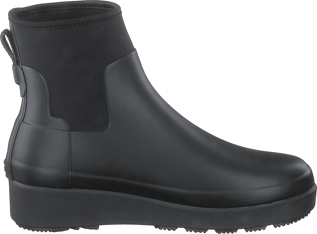 Baskets Chelsea Creeper raffinées pour femme, noires