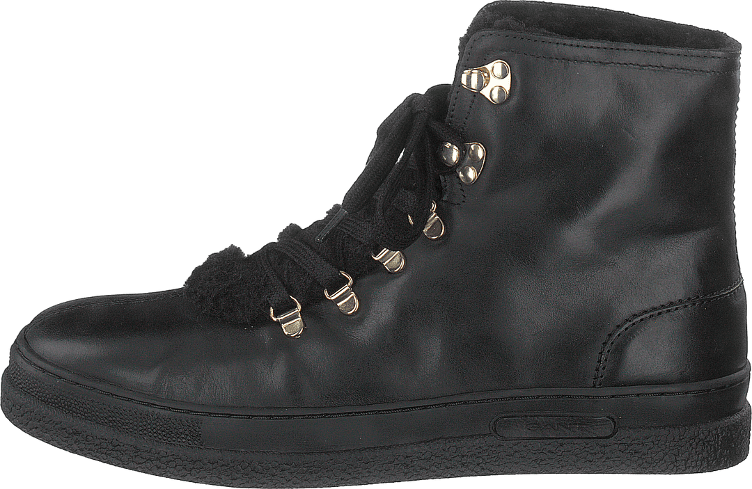 Maria Mid Lace Boot G00 Nero