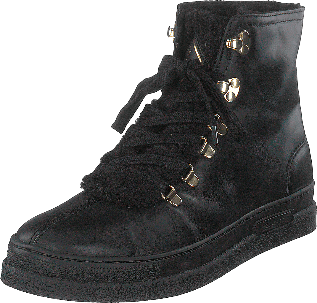 Maria Mid Lace Boot G00 Nero