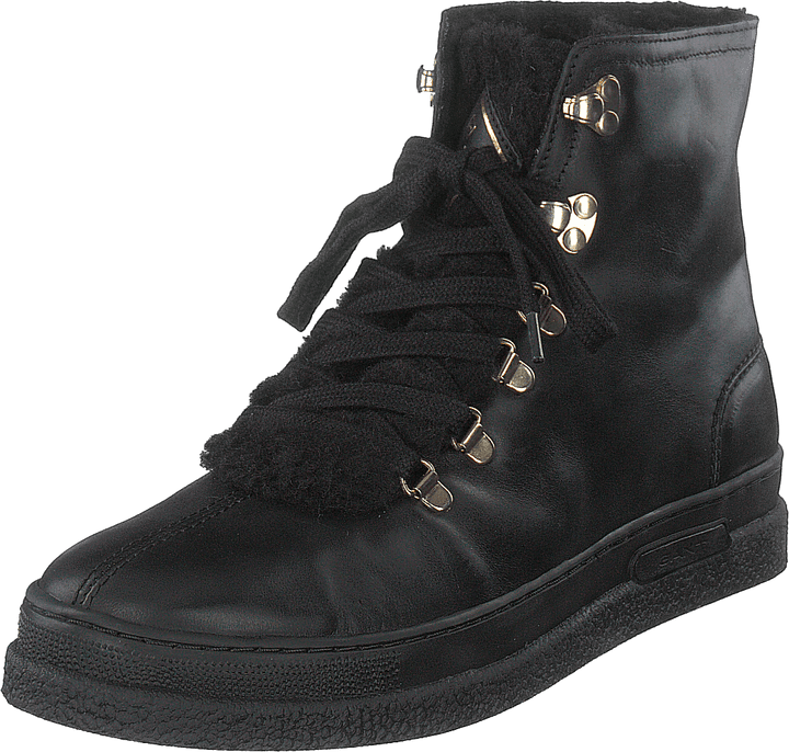Maria Mid Lace Boot G00 Nero