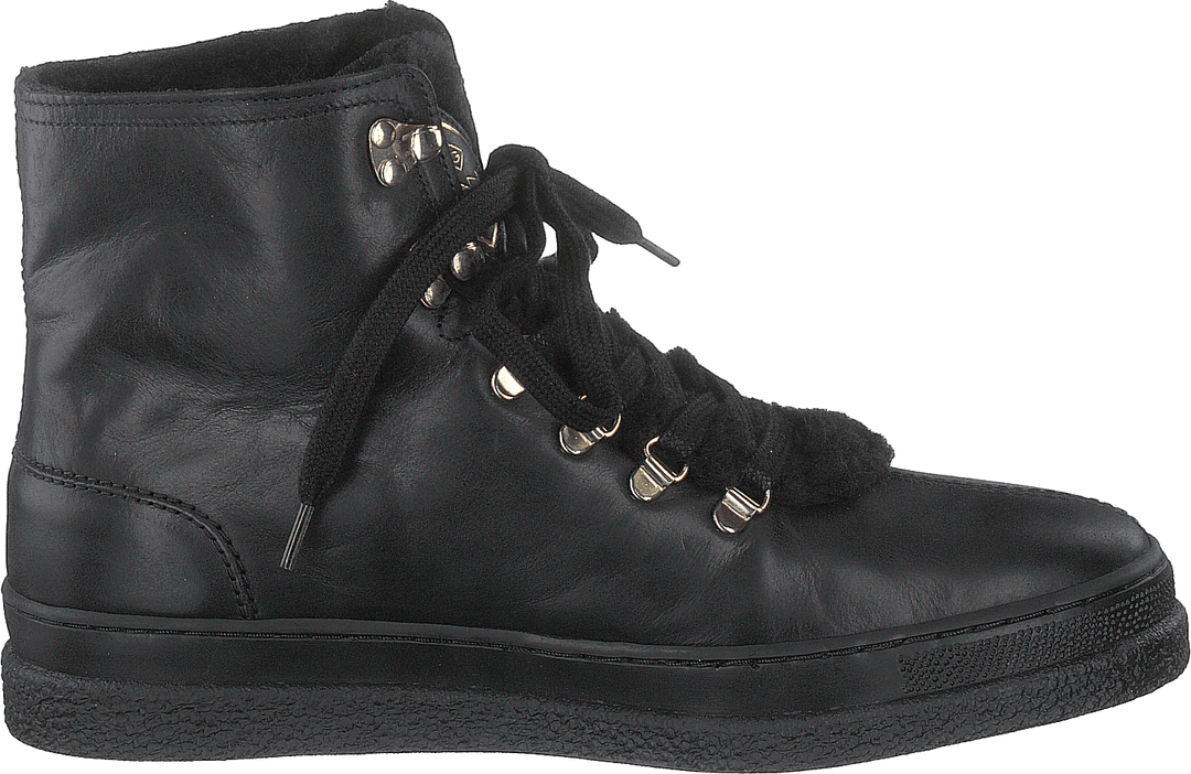 Maria Mid Lace Boot G00 Nero