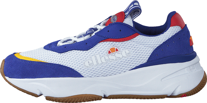 El Massello Text Af Blu/wht/red