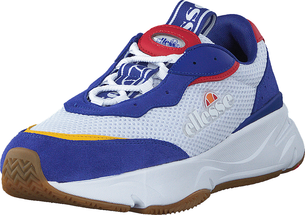 El Massello Text Af Blu/wht/red