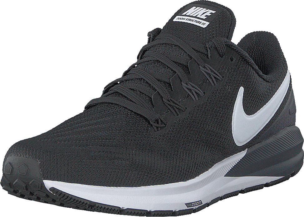 Air Zoom Structure 22 Svart/vit-gridiron