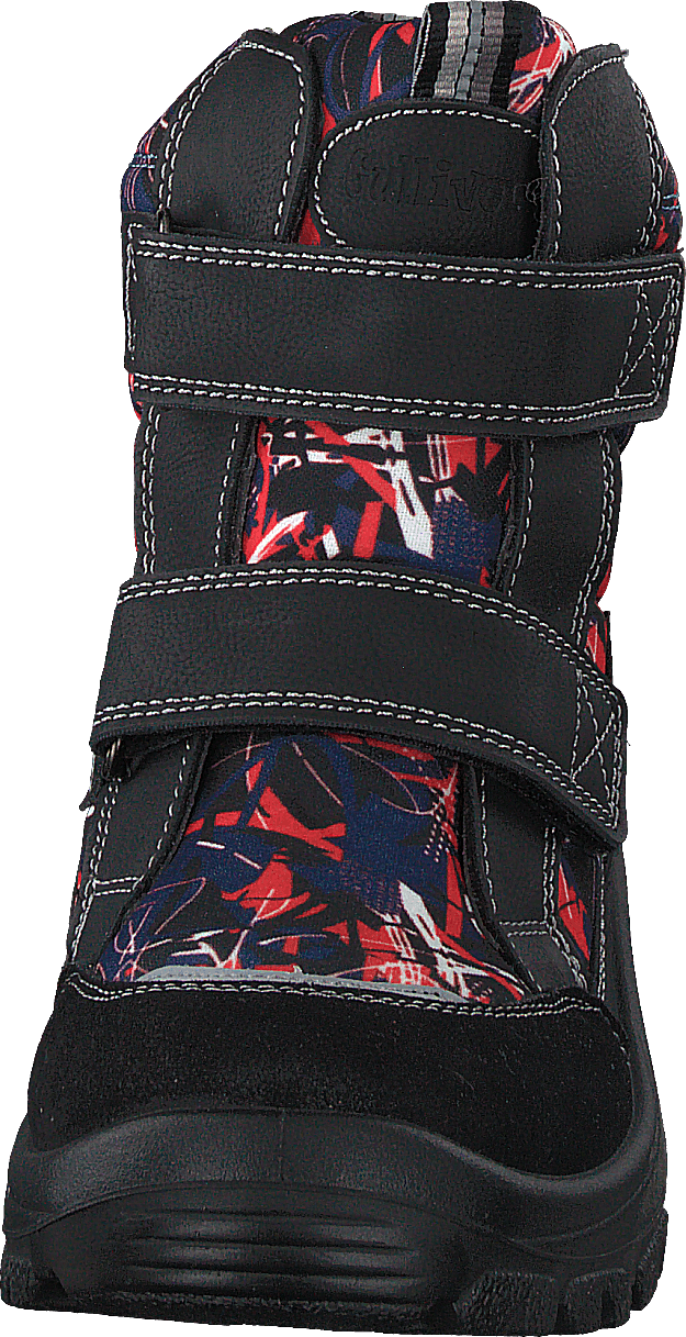 414-6107 Waterproof Warm Lined Navy/red