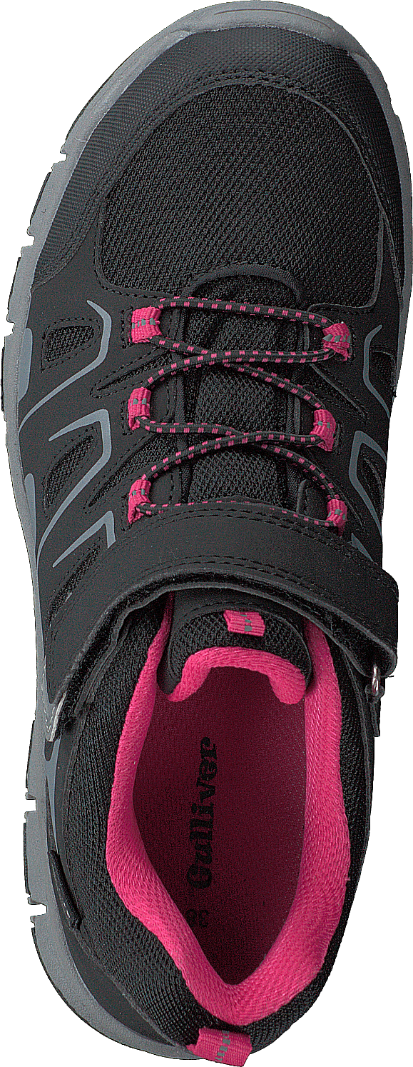 435-0520 Imperméable Noir/fuchsia