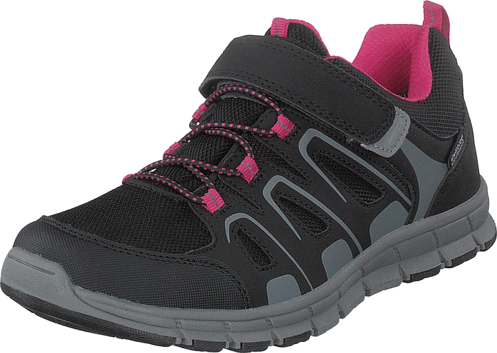 435-0520 Imperméable Noir/fuchsia