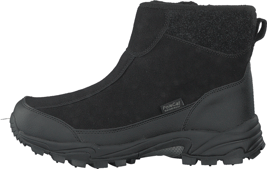 430-9911 Imperméable, doublure chaude, noir - Crampons Ice-tech