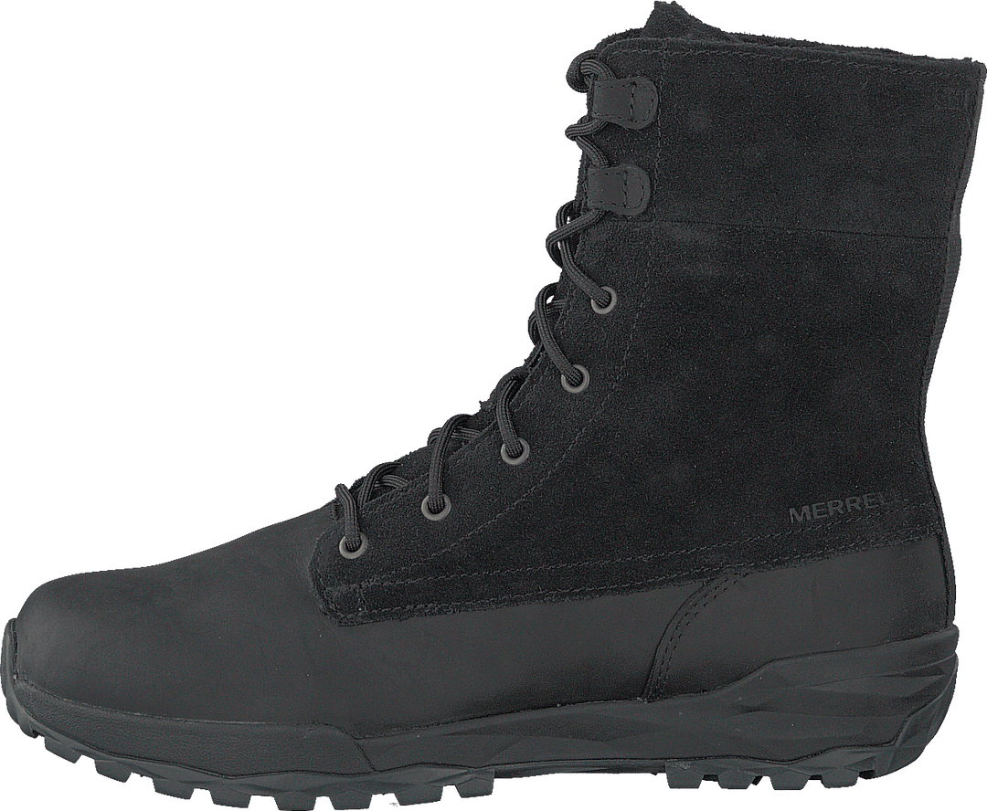 Icepack Guide Mid Lace Waterpr Black