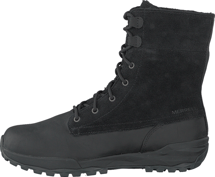 Icepack Guide Mid Lace Waterpr Black