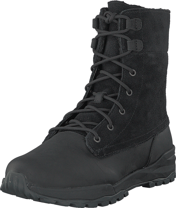 Icepack Guide Mid Lace Waterpr Black
