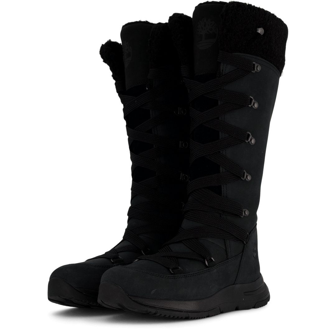 Mabel Town Wp Tall Mukluk Jet Black