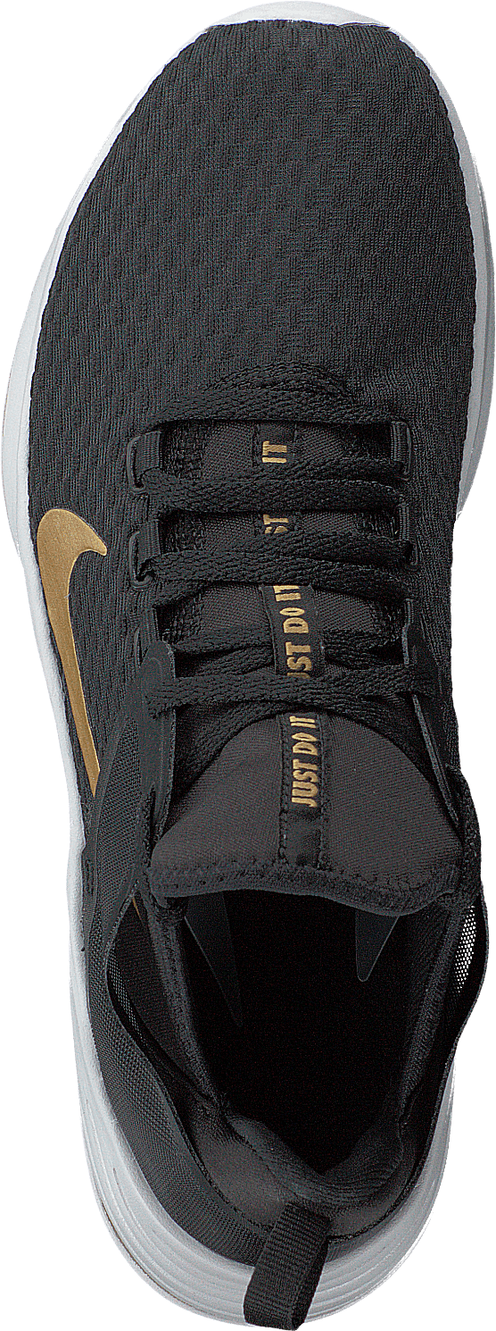 Air Max Bella Svart/mtlc Gold-gunsmoke