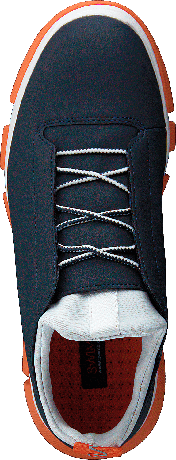City Hiker Low Bleu marine/orange