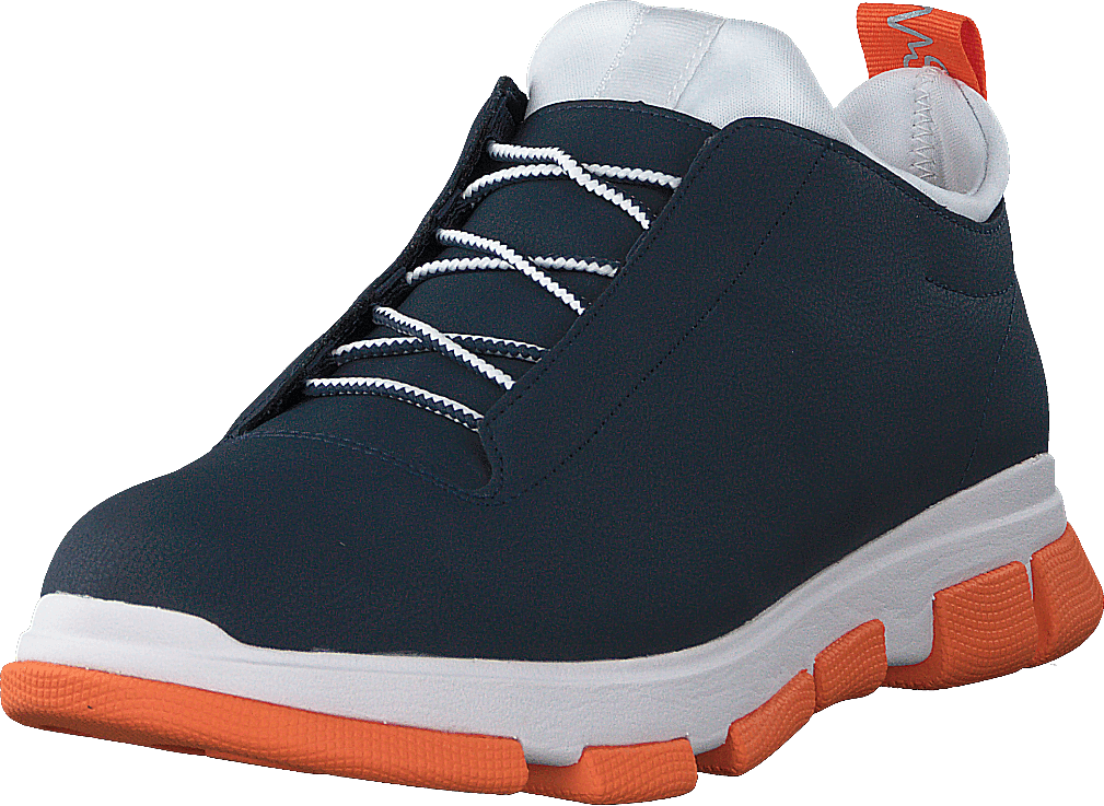 City Hiker Low Bleu marine/orange