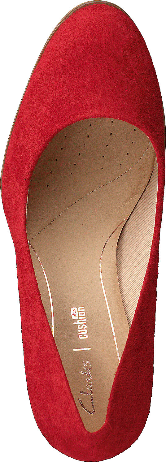 Kaylin Cara Red Suede