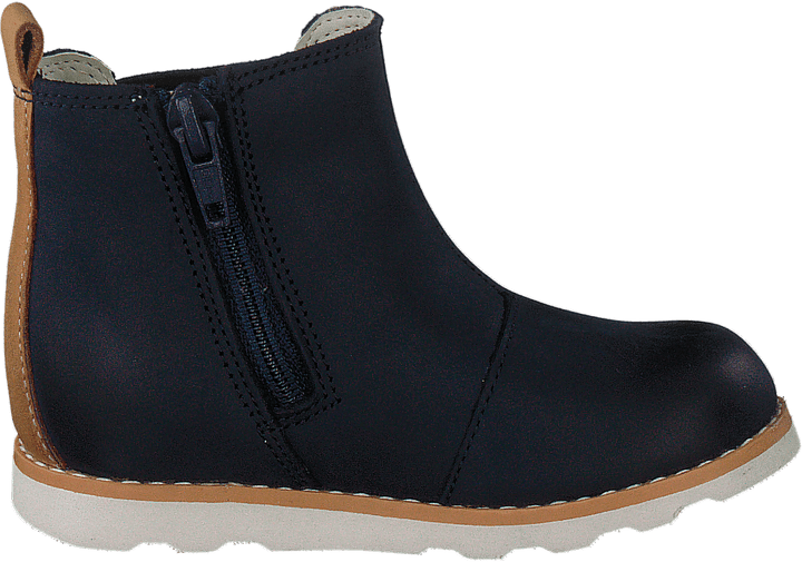 Crown Halo T Navy Leather