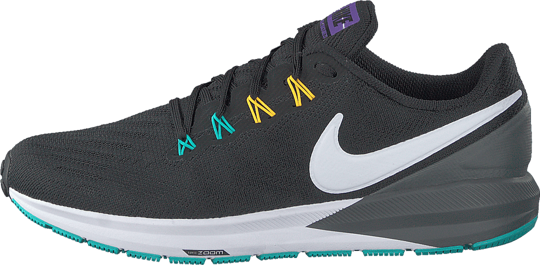 Air Zoom Structure Svart/mörkgrå/hyper Jade