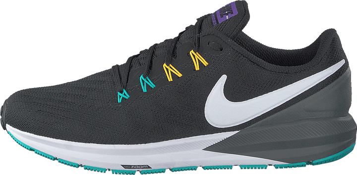 Air Zoom Structure Svart/mörkgrå/hyper Jade