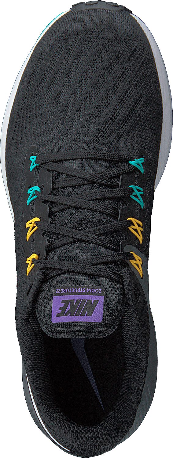 Air Zoom Structure Svart/mörkgrå/hyper Jade