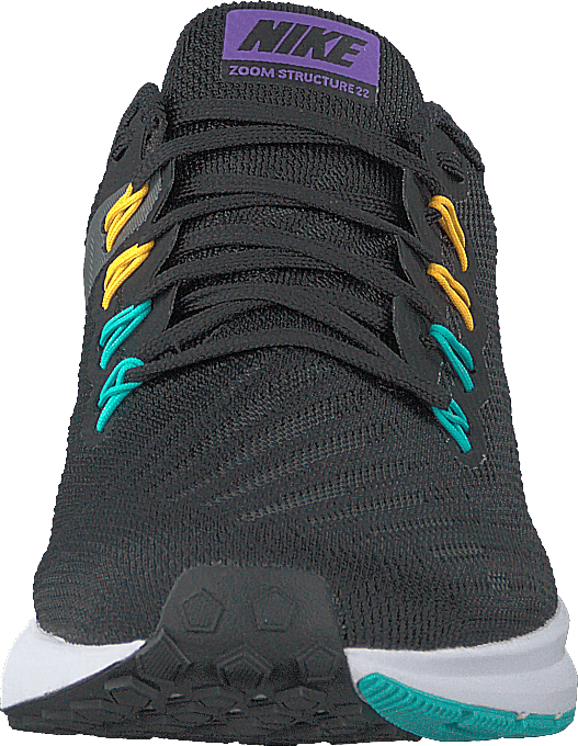 Air Zoom Structure Svart/mörkgrå/hyper Jade