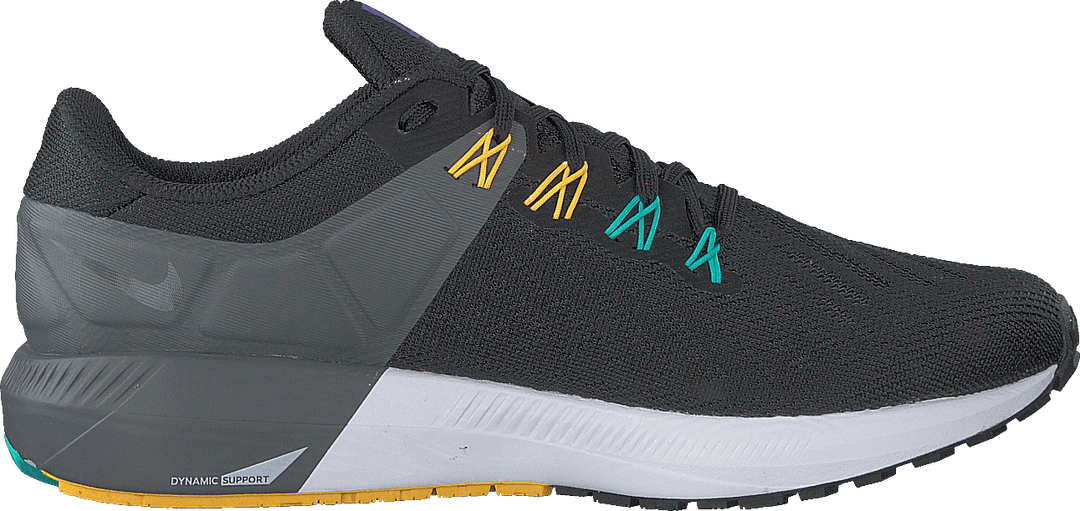 Air Zoom Structure Svart/mörkgrå/hyper Jade