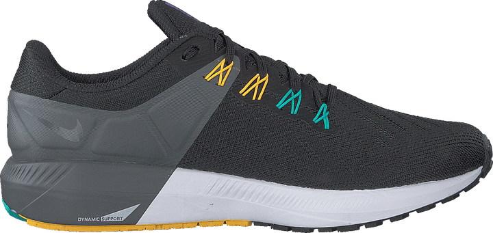 Air Zoom Structure Svart/mörkgrå/hyper Jade