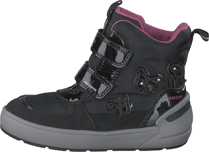 J Sleigh Girl B Abx Schwarz/Fuchsia