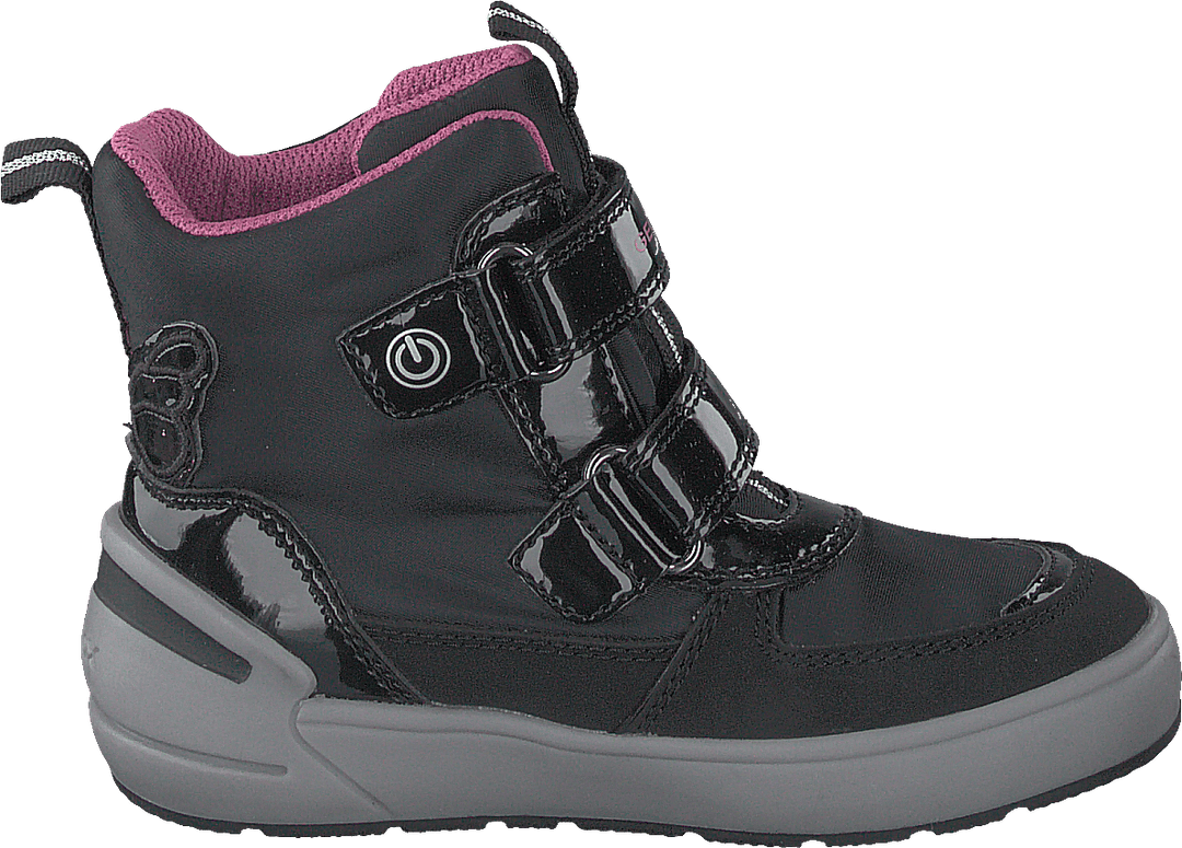J Sleigh Girl B Abx Schwarz/Fuchsia