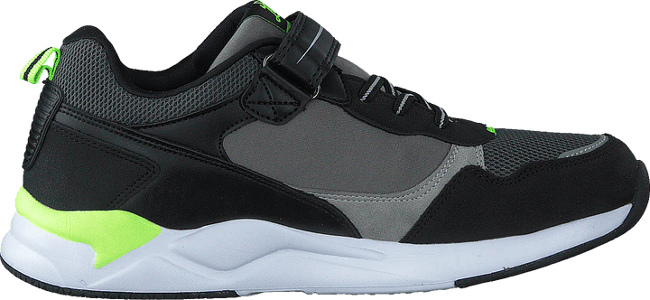 Matvik Noir/citron vert