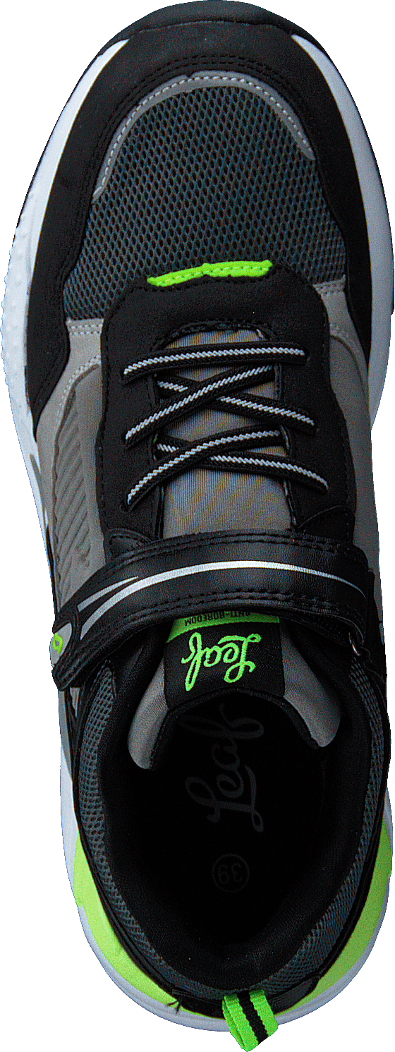 Matvik Noir/citron vert