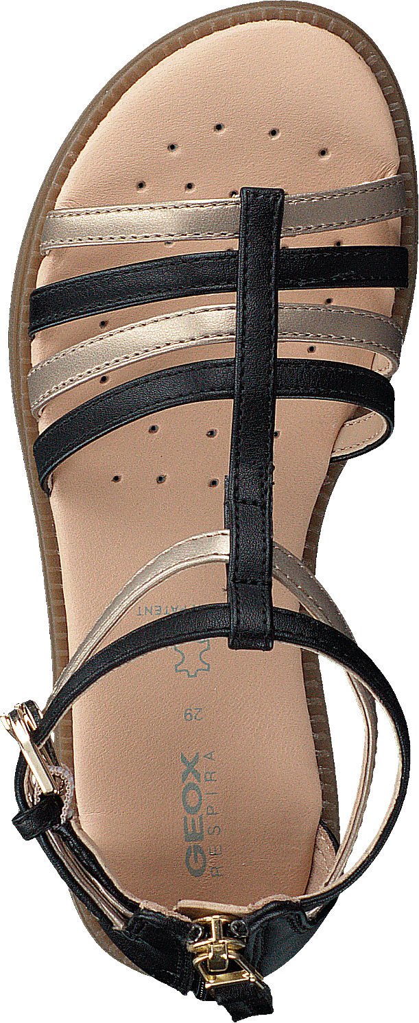 J Sandal Karly Girl Black/platinium