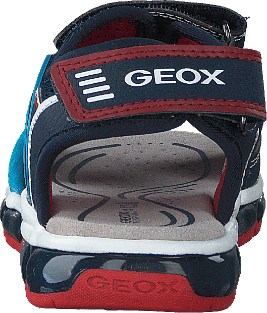 J Sandal Android Boy Bleu marine/rouge