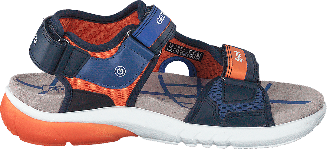 J Sandale Flexyper Boy Navy/orange