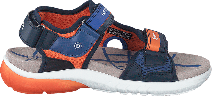 J Sandale Flexyper Boy Navy/orange
