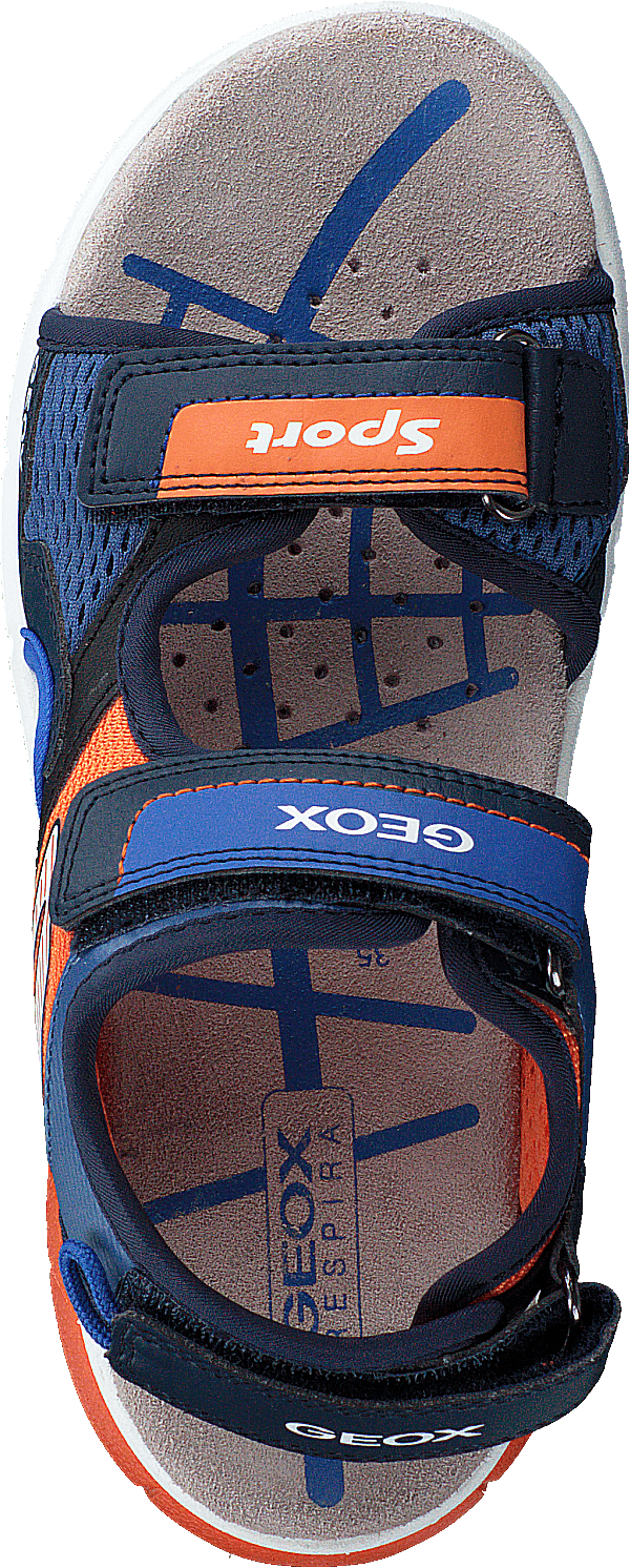 J Sandale Flexyper Boy Navy/orange